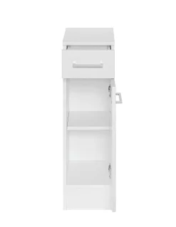 Badezimmerschrank Ricca 25cm 1 Tür und 1 Schublade - weiß