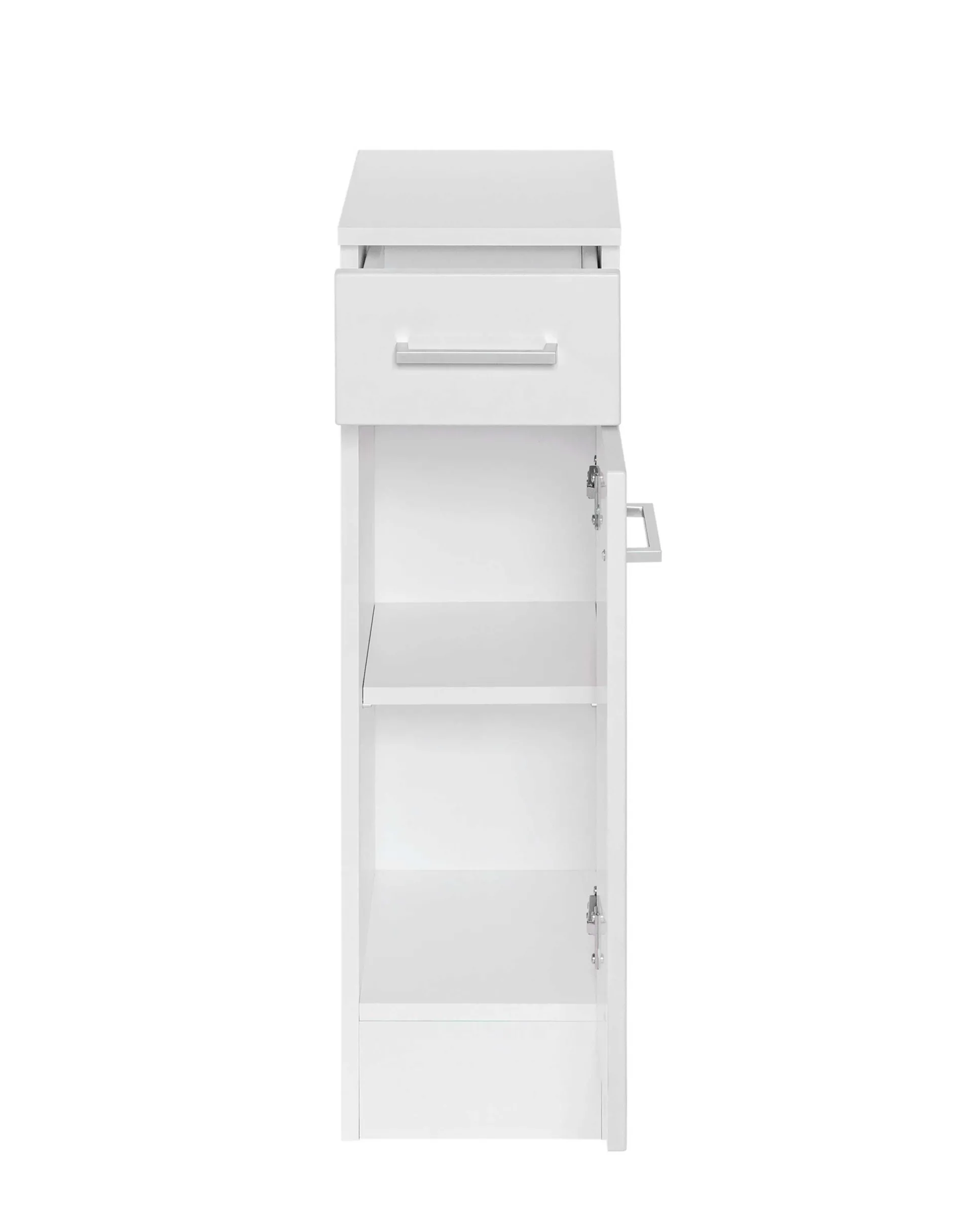 Badezimmerschrank Ricca 25cm 1 Tür und 1 Schublade - weiß