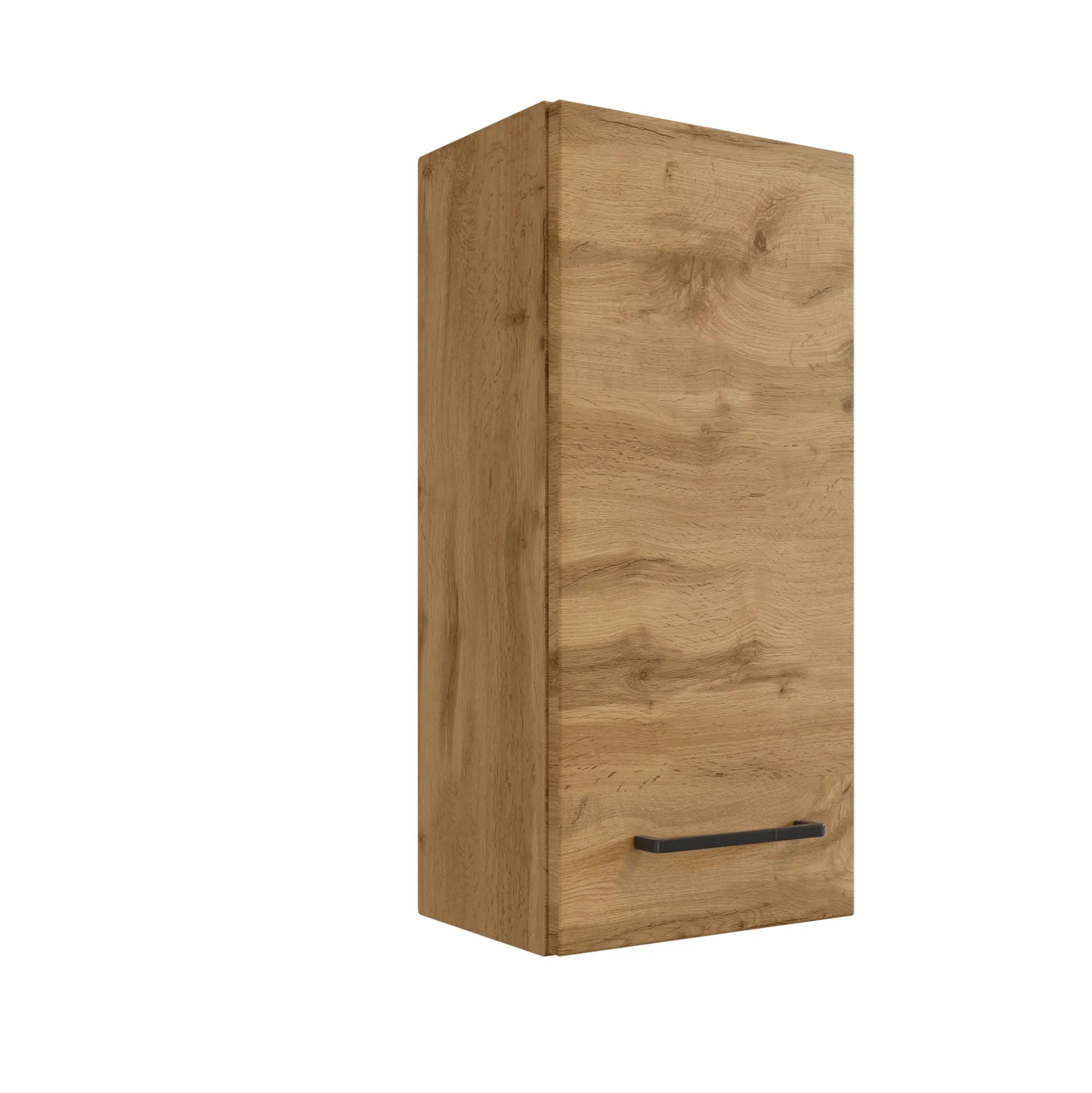 Badezimmerset Manchester | Waschtischschrank, Spiegelschrank, Hängeschrank, Beistellschrank | Wotan Oak Design