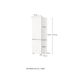 Badkombination Kornel 11 5-teilig mit weißem Waschbecken - graphitgrau