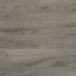 Badkombination Stivan 2-teilig mit grauem Waschbecken - Eiche grau