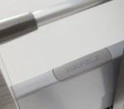 Badkombination Stivan 3-teilig mit weißem Waschbecken - weiß