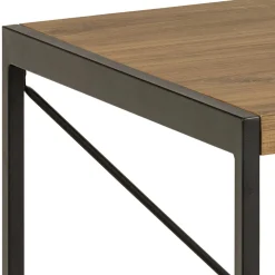 Bahamas Schreibtisch - 120x60x75 cm - Eiche Dekor/schwarz