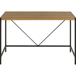 Bahamas Schreibtisch - 120x60x75 cm - Eiche Dekor/schwarz