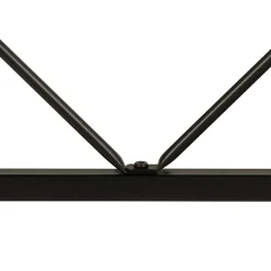 Bahamas Schreibtisch - 120x60x75 cm - Eiche Dekor/schwarz