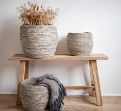 Barcelona Bank aus Teakholz - 90x25x45 cm