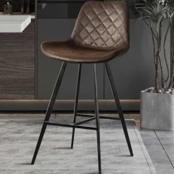 Barhocker Alizette 103 cm-dunkelbraun