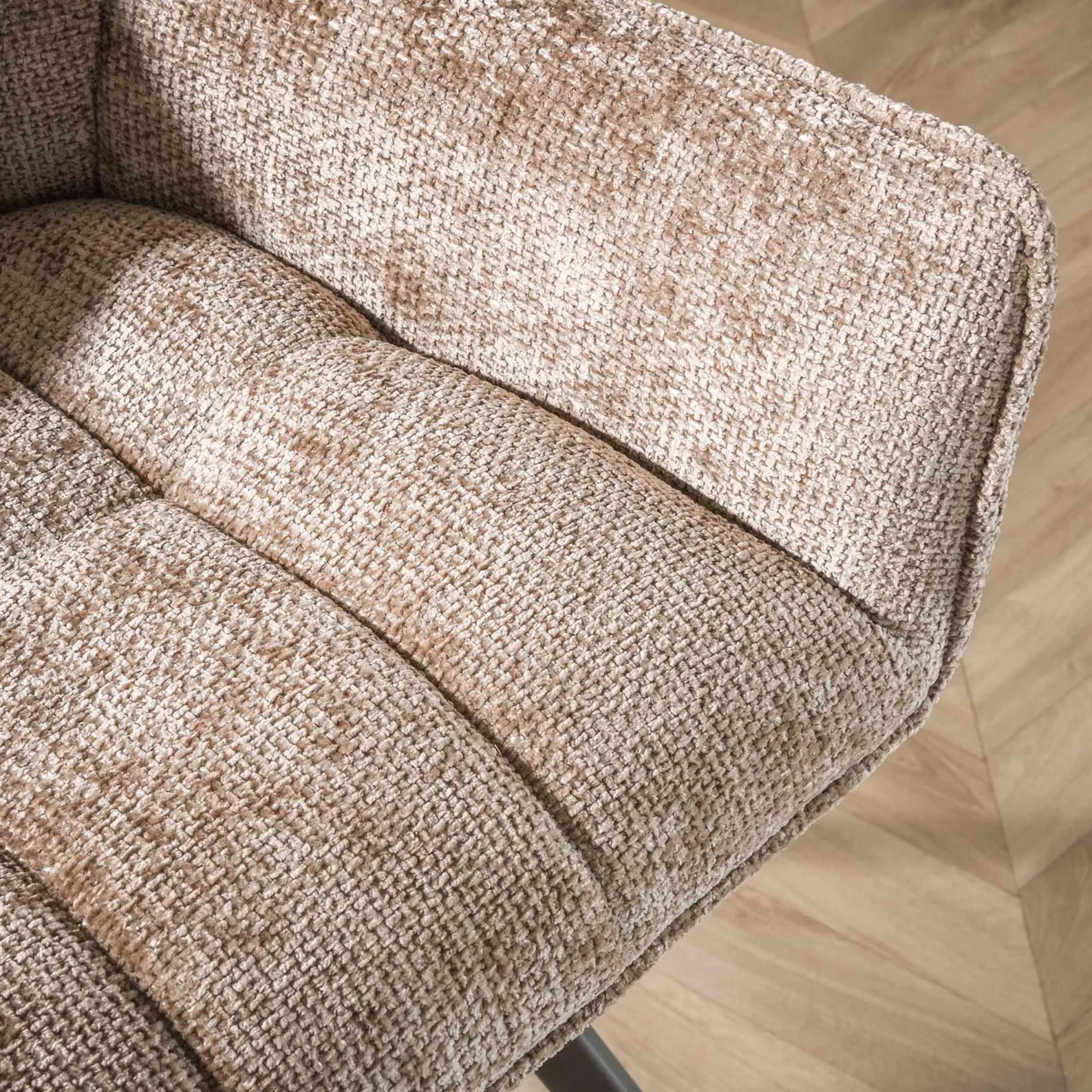 Barhocker Aster - 56x52x95cm - drehbar - champagner