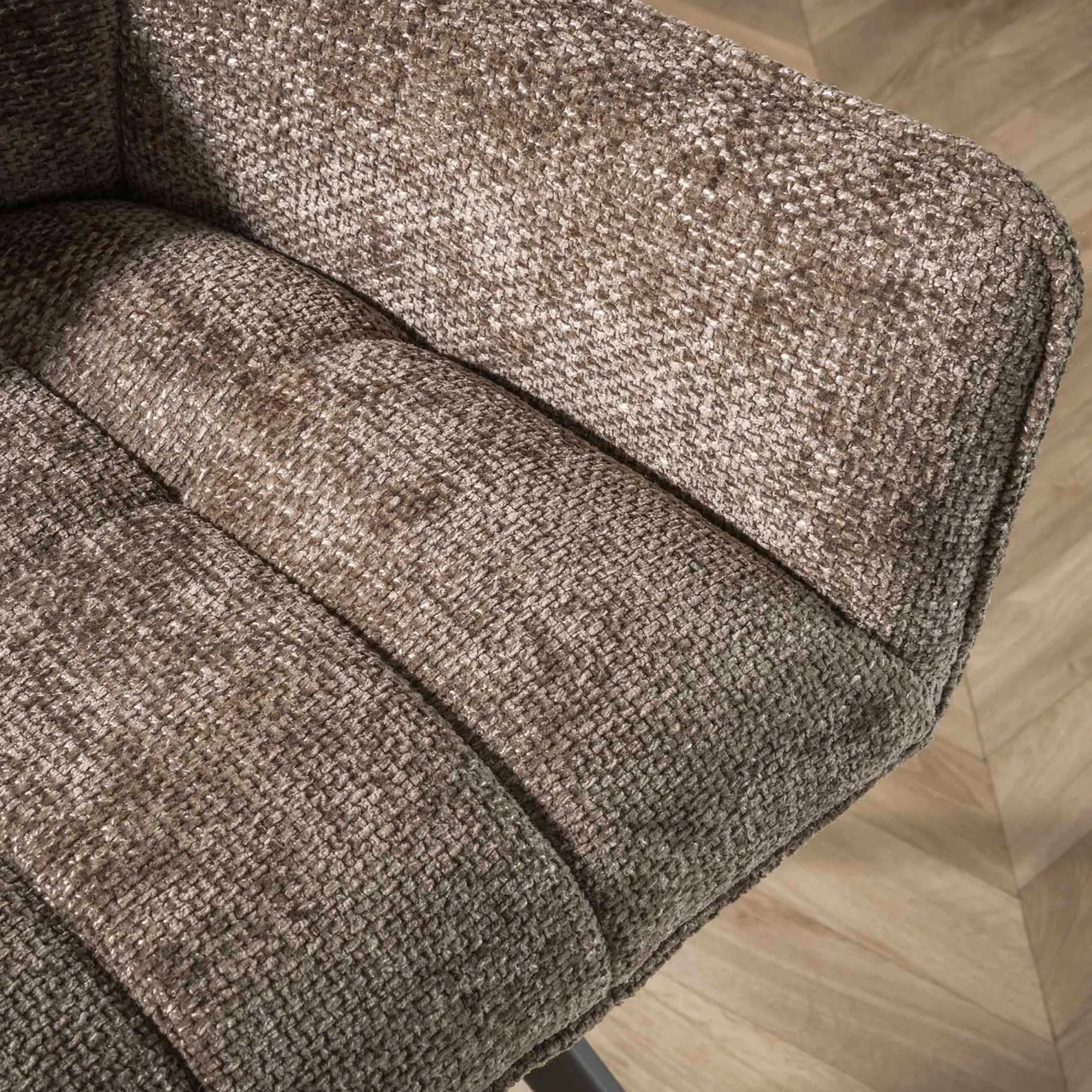 Barhocker Aster - 56x52x95cm - drehbar - taupe