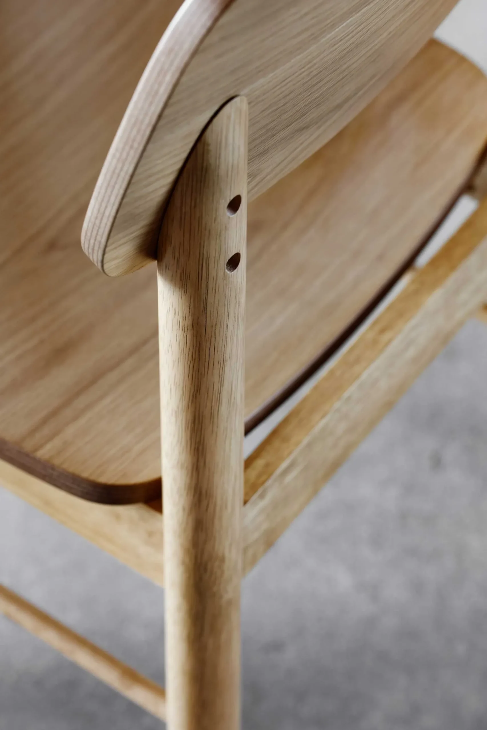 Barhocker Barlow - 43x46x105cm - Eiche furniert