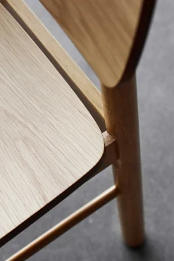 Barhocker Barlow - 43x46x105cm - Eiche furniert