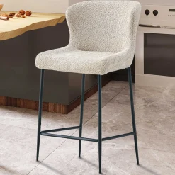 Barhocker Lisa | 52 x 56 x 97 cm | Beige