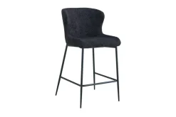 Barhocker Lisa | 52 x 56 x 97 cm | Dunkelgrau