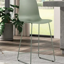 Barhocker Marie-grau-grün