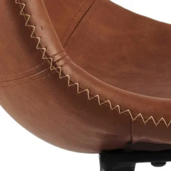Barhocker Oregon Kunstleder - braun