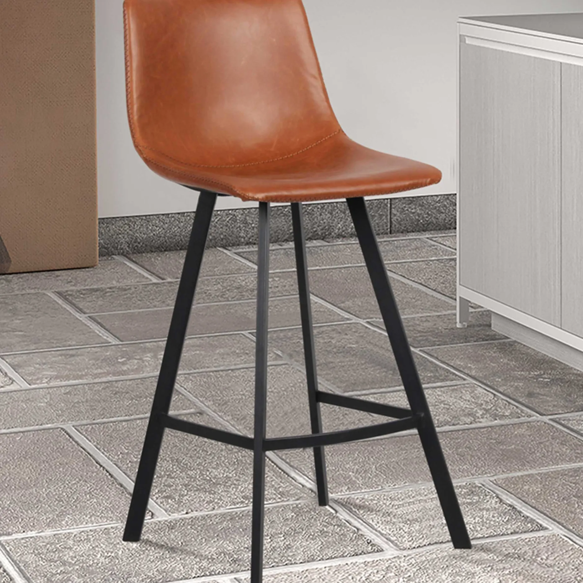 Barhocker Ozan 68cm - cognac