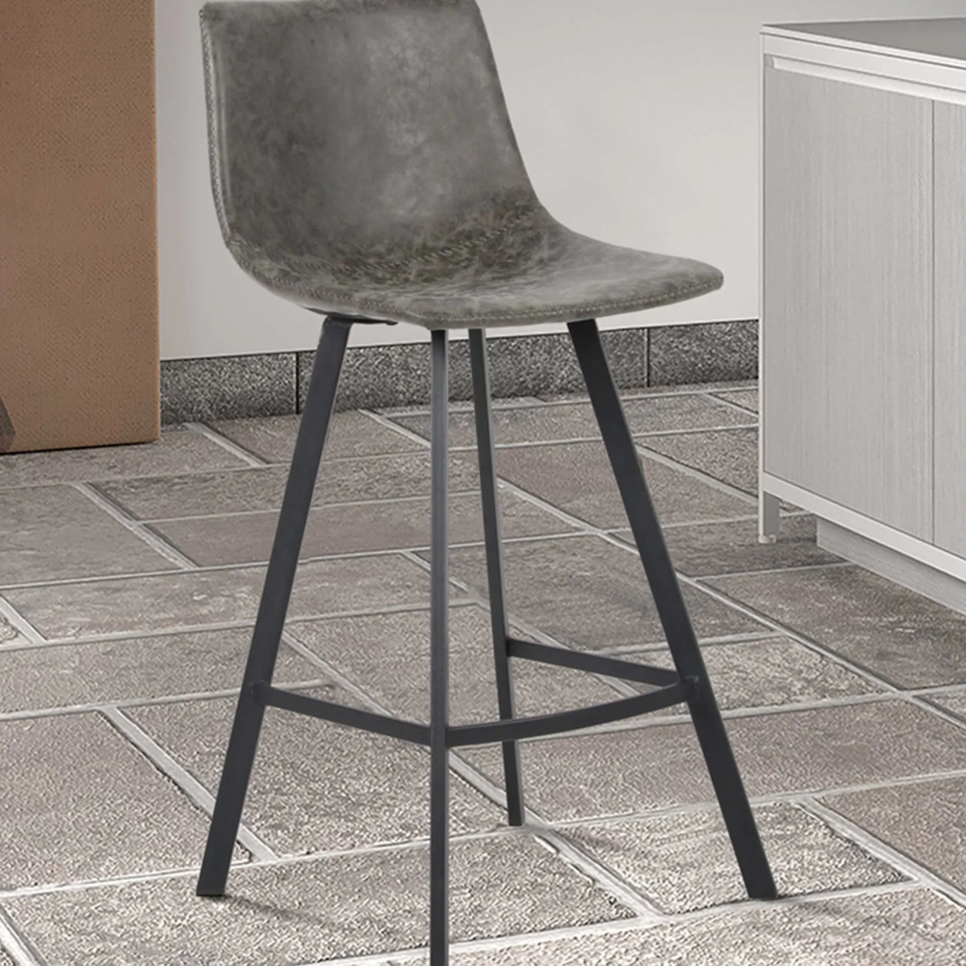 Barhocker Ozan 68cm - grau