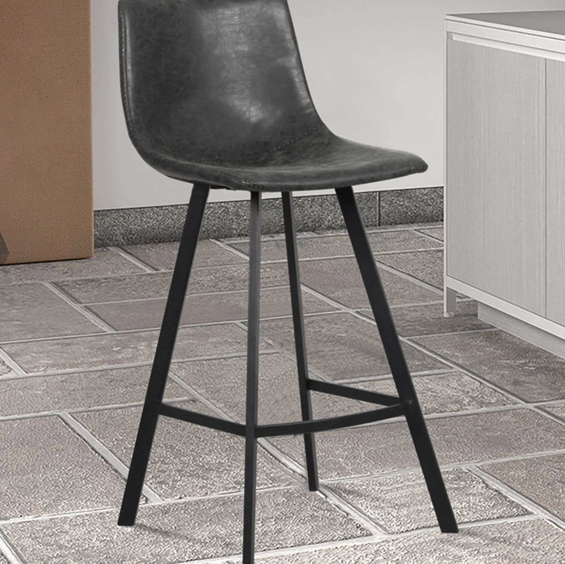 Barhocker Ozan 68cm - schwarz