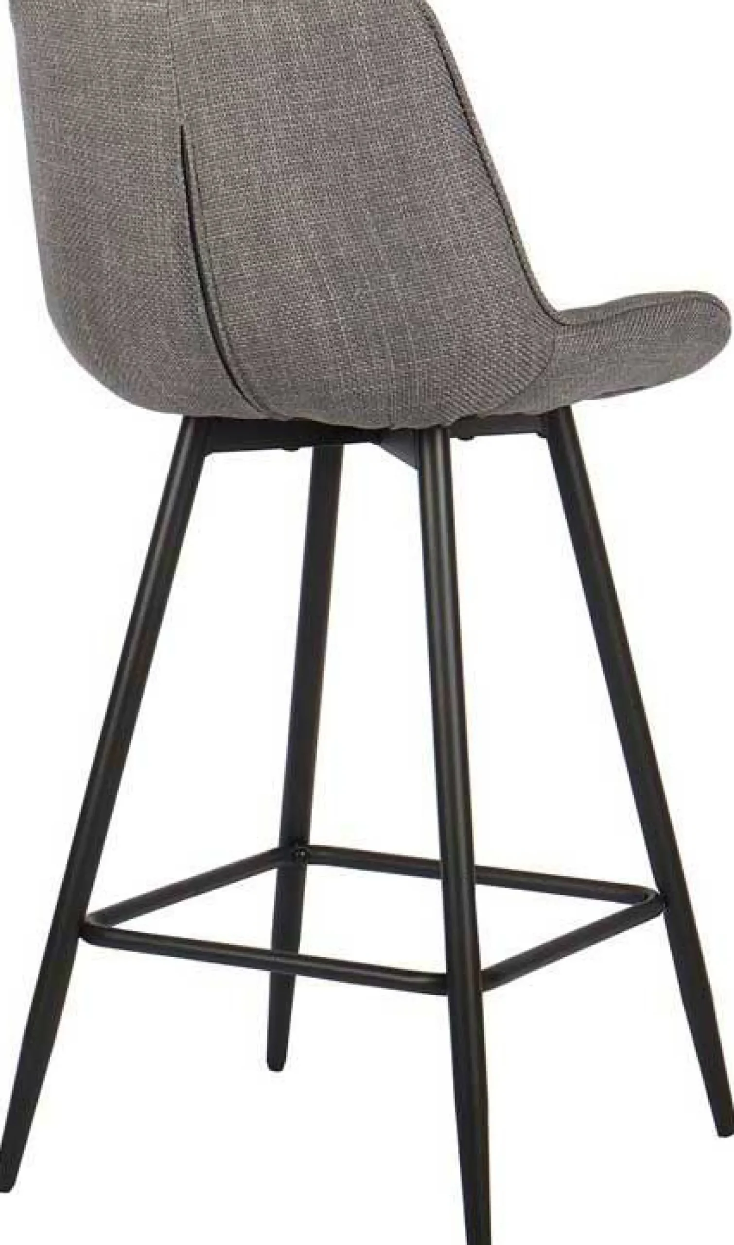 Barhocker Riva | 46 x 55 x 93 cm | Grau