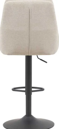 Barhocker Sabine - 50x60x100-121cm - verstellbar - drehbar - ecru