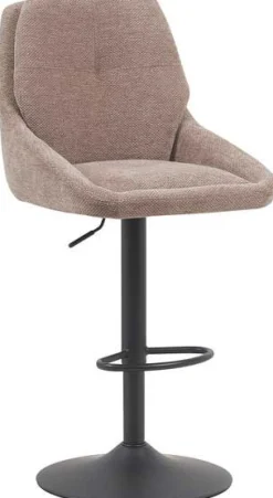 Barhocker Sabine - 50x60x100-121cm - verstellbar - drehbar - sand