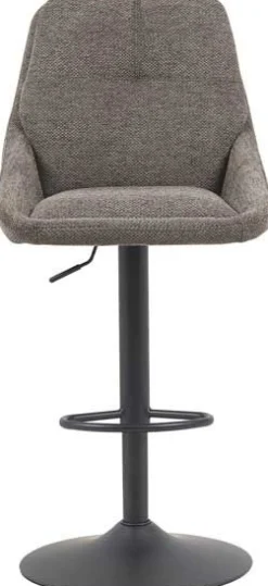 Barhocker Sabine - 50x60x100-121cm - verstellbar - drehbar - grau