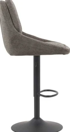Barhocker Sabine - 50x60x100-121cm - verstellbar - drehbar - grau