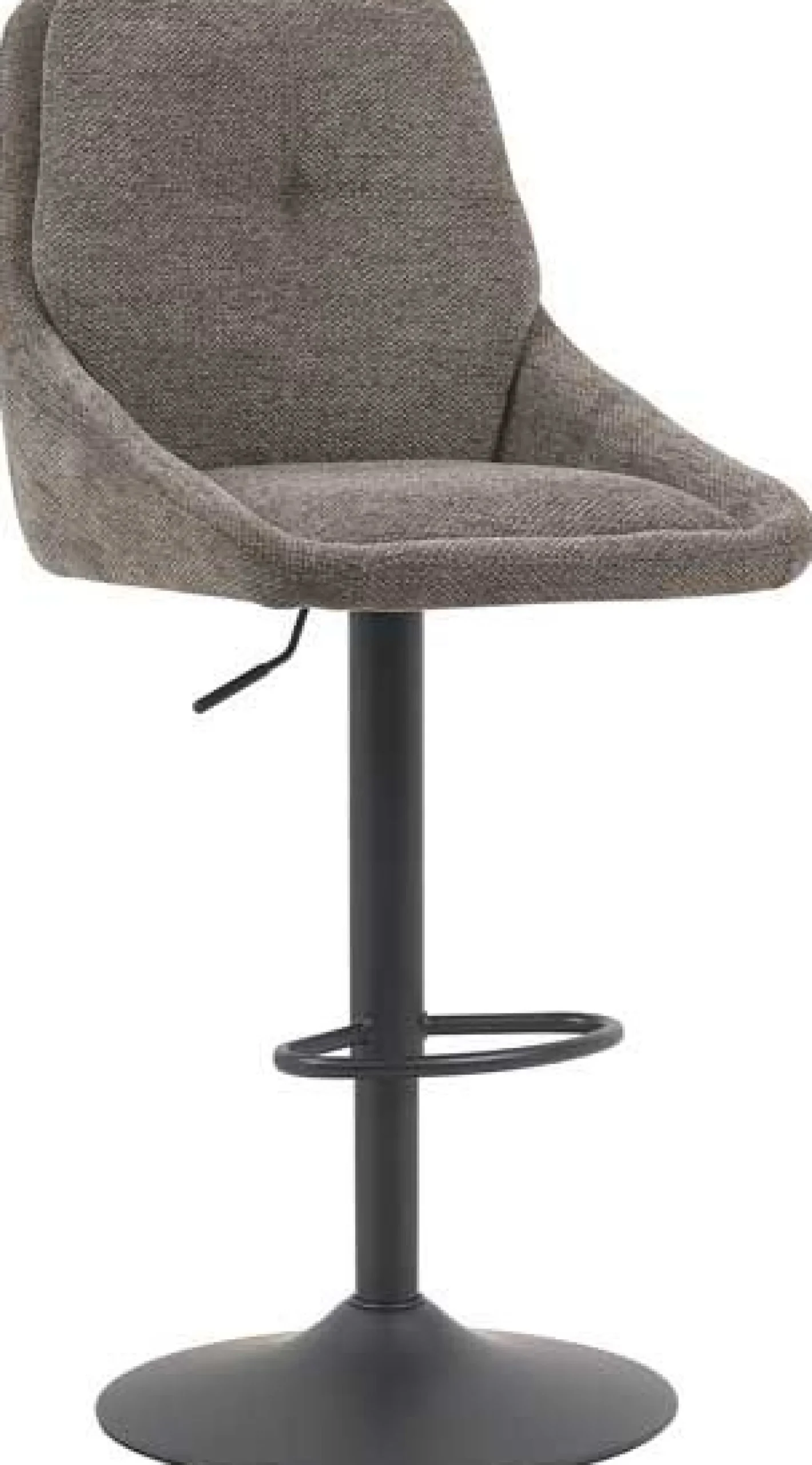 Barhocker Sabine - 50x60x100-121cm - verstellbar - drehbar - grau