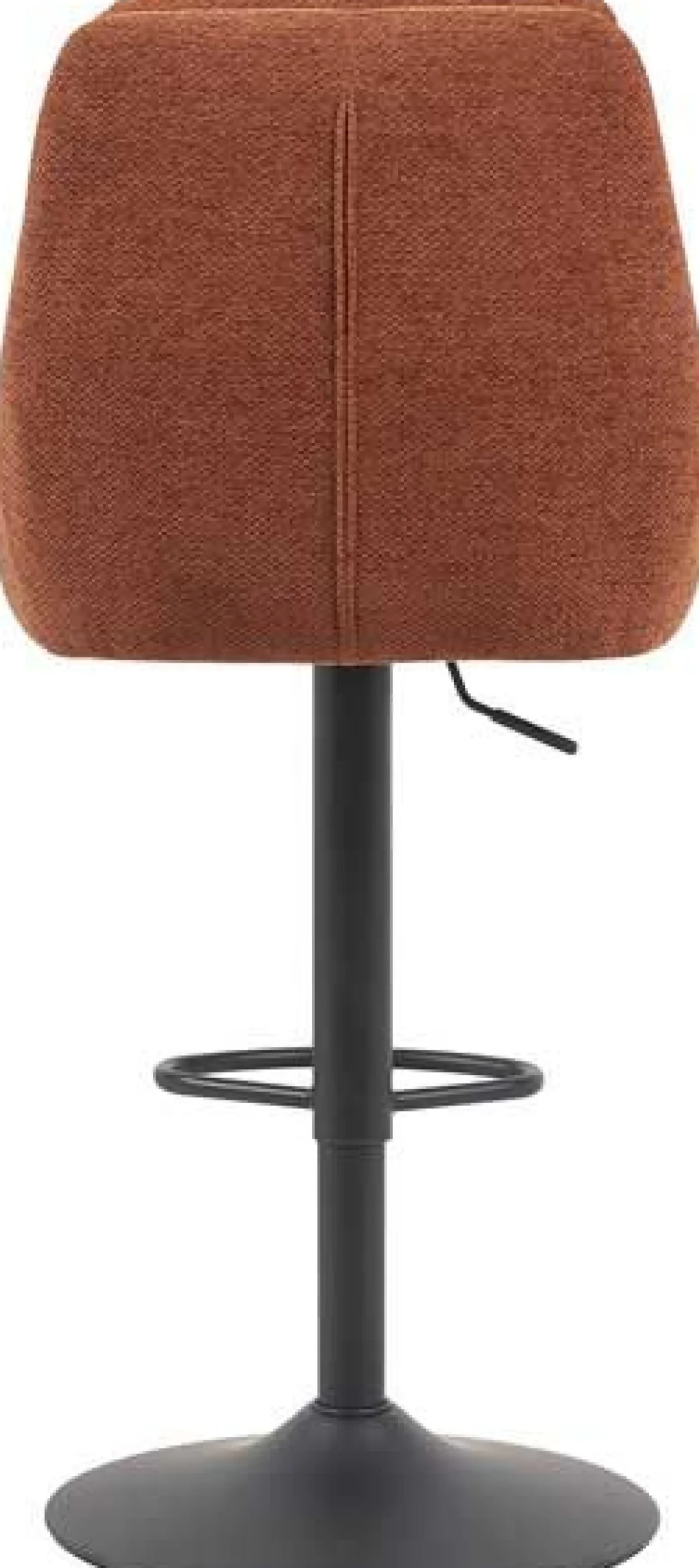 Barhocker Sabine - 50x60x100-121cm - verstellbar - drehbar - terracotta