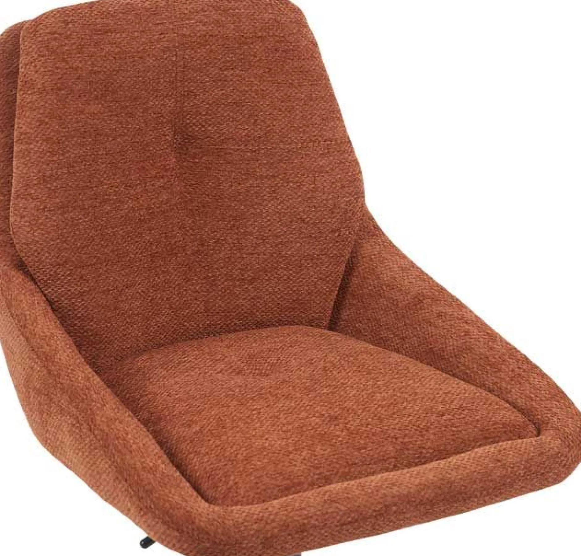 Barhocker Sabine - 50x60x100-121cm - verstellbar - drehbar - terracotta