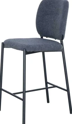 Barhocker Sophia | 45 x 56 x 99 cm | Dunkelgrau