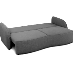 Bari 3-Sitzer Sofa 215x100x88cm - mit Stauraum - anthrazit