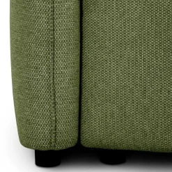 Bari 3-Sitzer Sofa 215x100x88cm - mit Stauraum - olivgrün