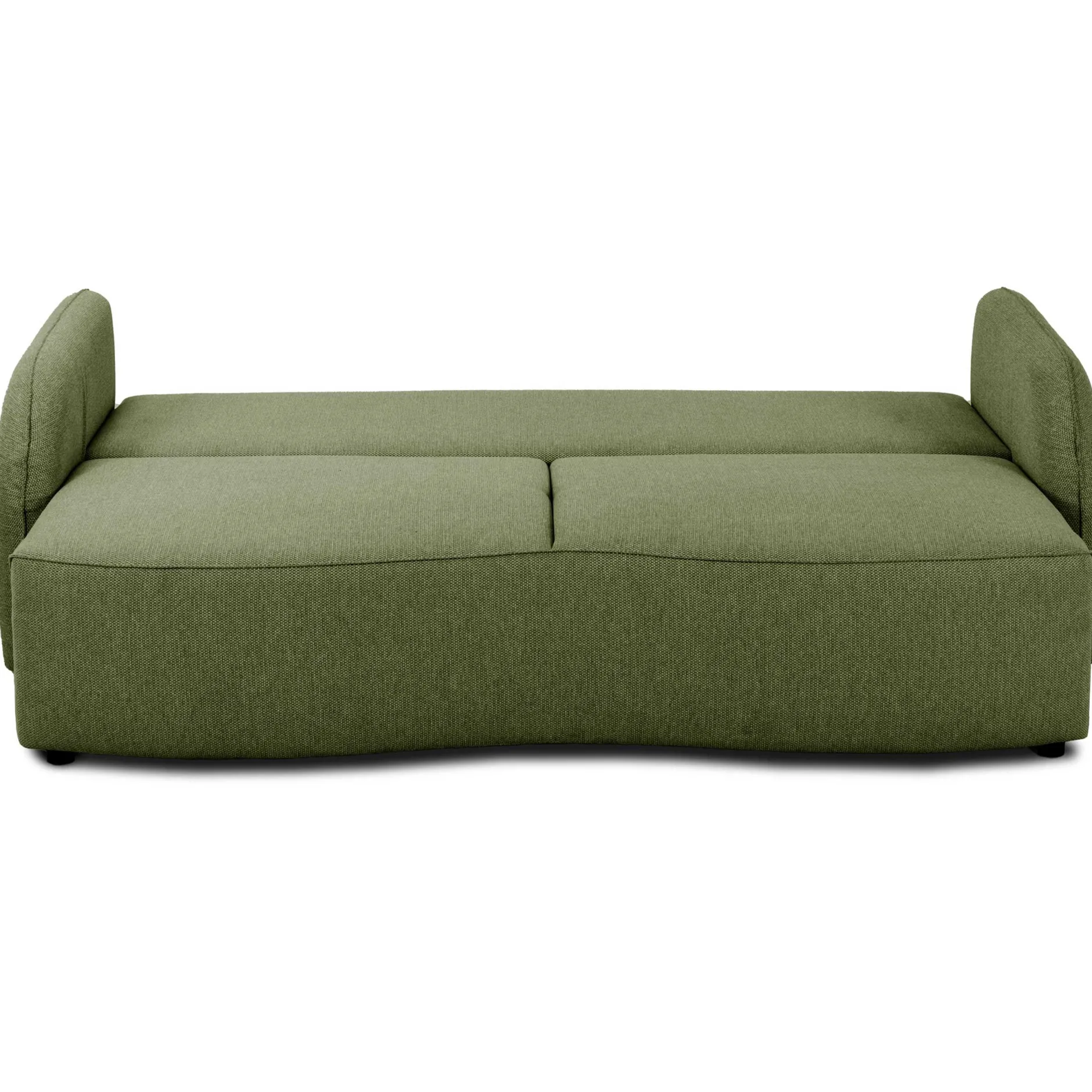 Bari 3-Sitzer Sofa 215x100x88cm - mit Stauraum - olivgrün