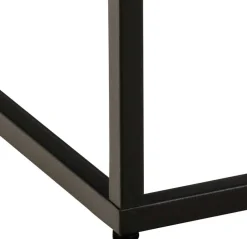 Barossa Couchtisch - 40x40x45cm - schwarzer Marmor