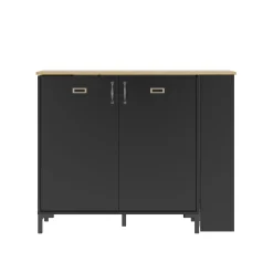 Barschrank Manchester | 60 x 60 x 40 cm | Helvezia Oak Design