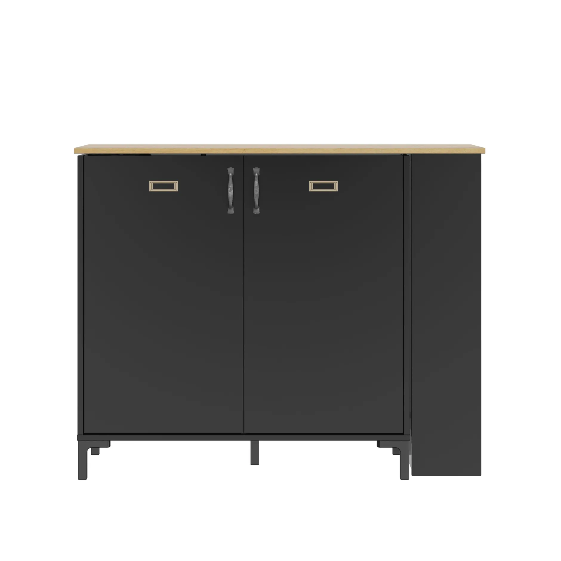 Barschrank Manchester | 60 x 60 x 40 cm | Helvezia Oak Design
