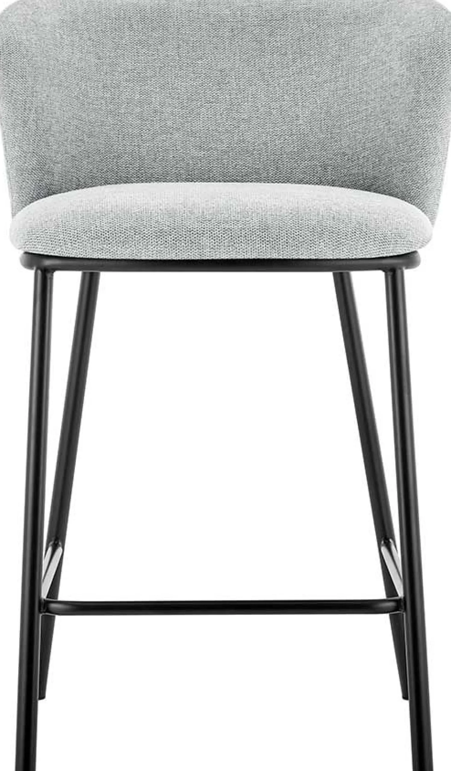 Barstuhl Arthur | 53 x 50,5 x 88,5 cm | Hellgrau