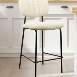 Barstuhl Georgi | 46 x 53 x 97 cm | Beige