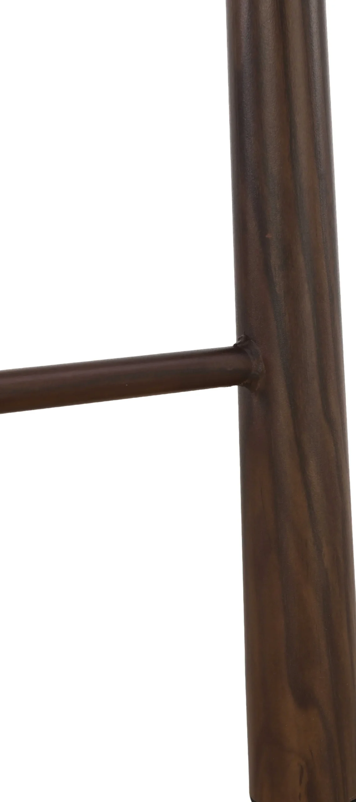 Barstuhl Silo - 56x55x82cm - Metall - greige/Walnuss
