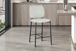 Barstuhl Sophia | 45 x 56 x 99 cm | Beige