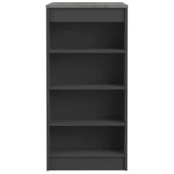 Bartable Aravis 115x50 mit Stauraum - Schwarz/Beton