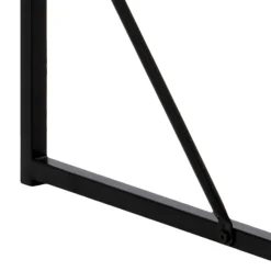 Bartable Dover 120x60cm - schwarz