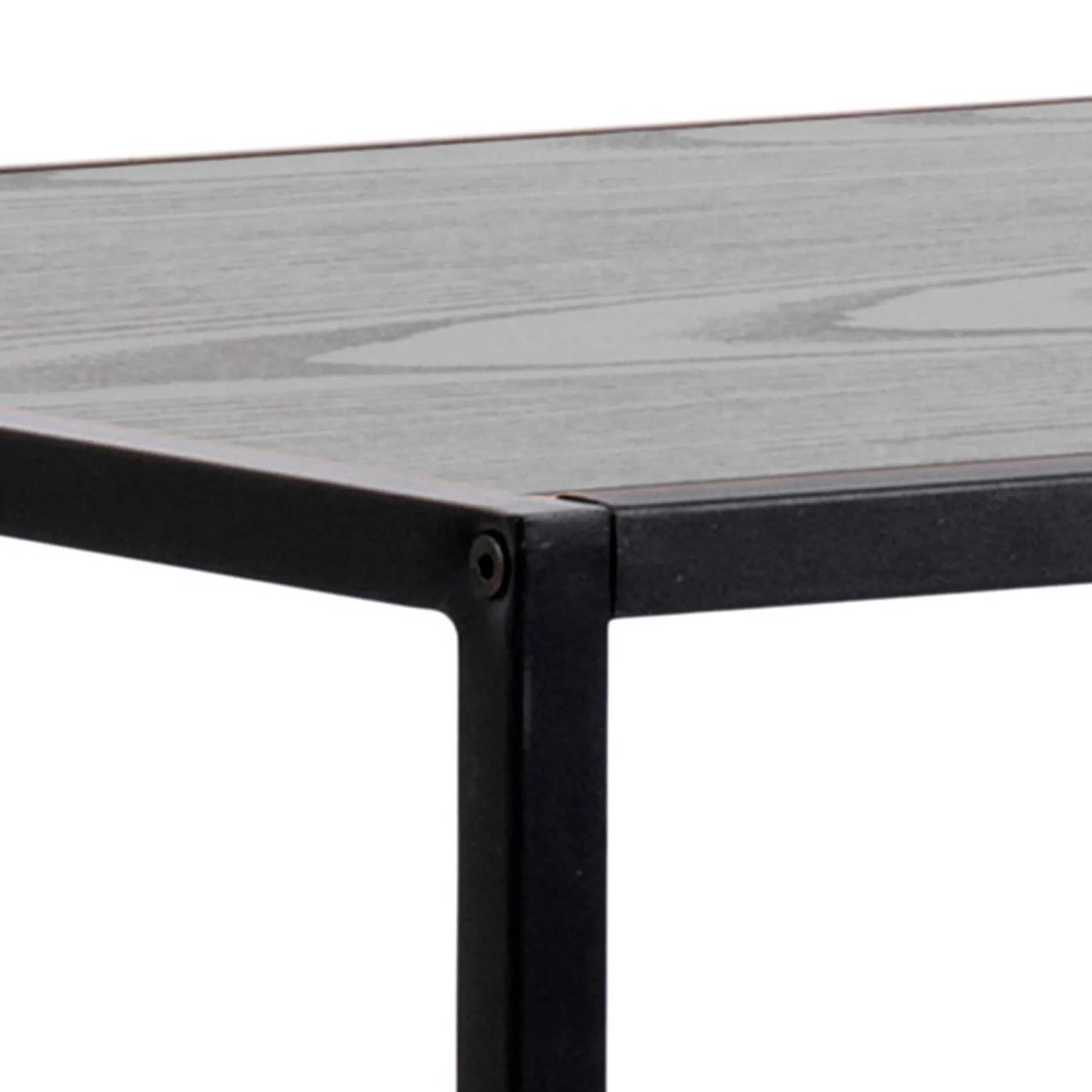 Bartable Dover 120x60cm - schwarz