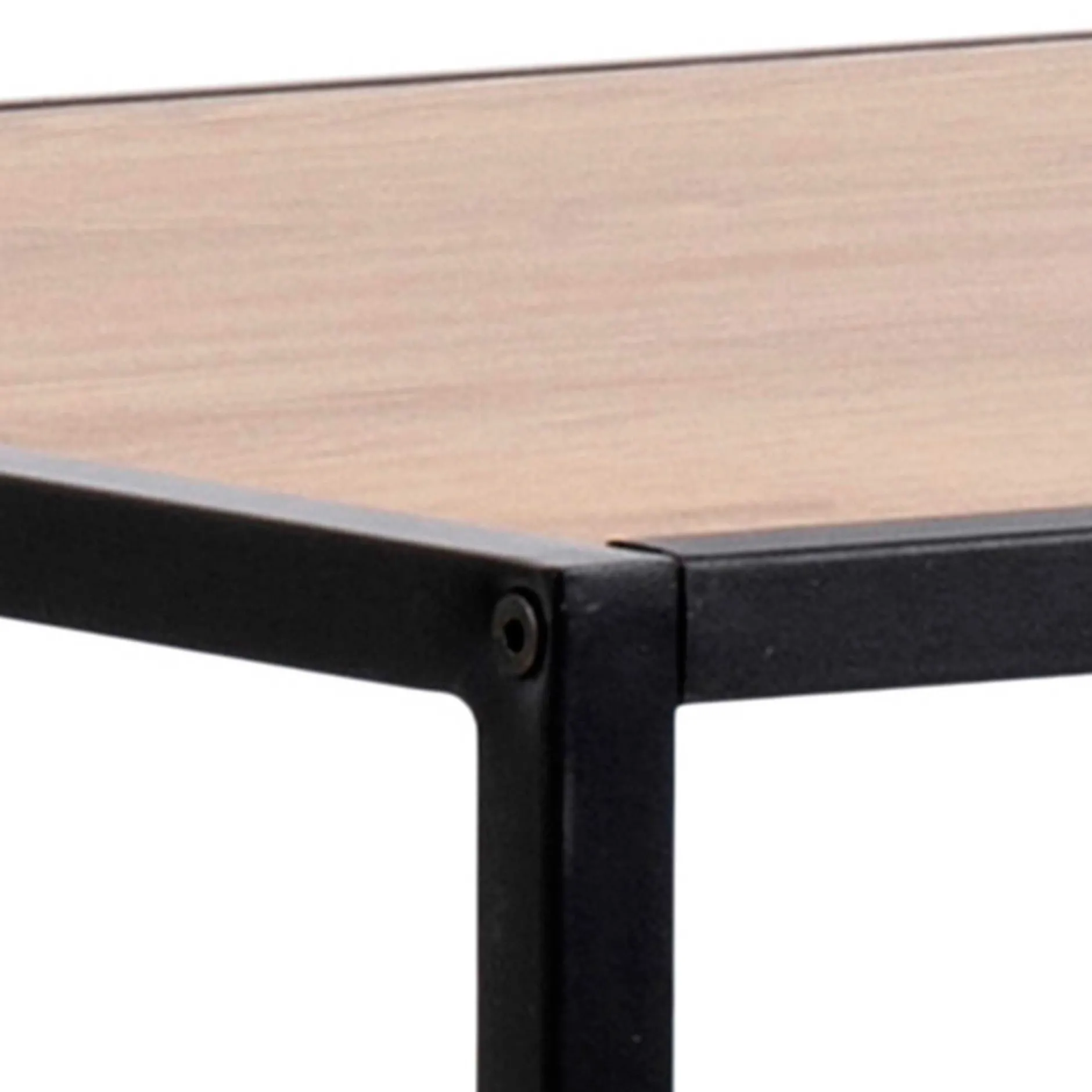 Bartisch Seaford - Wildeiche/schwarz