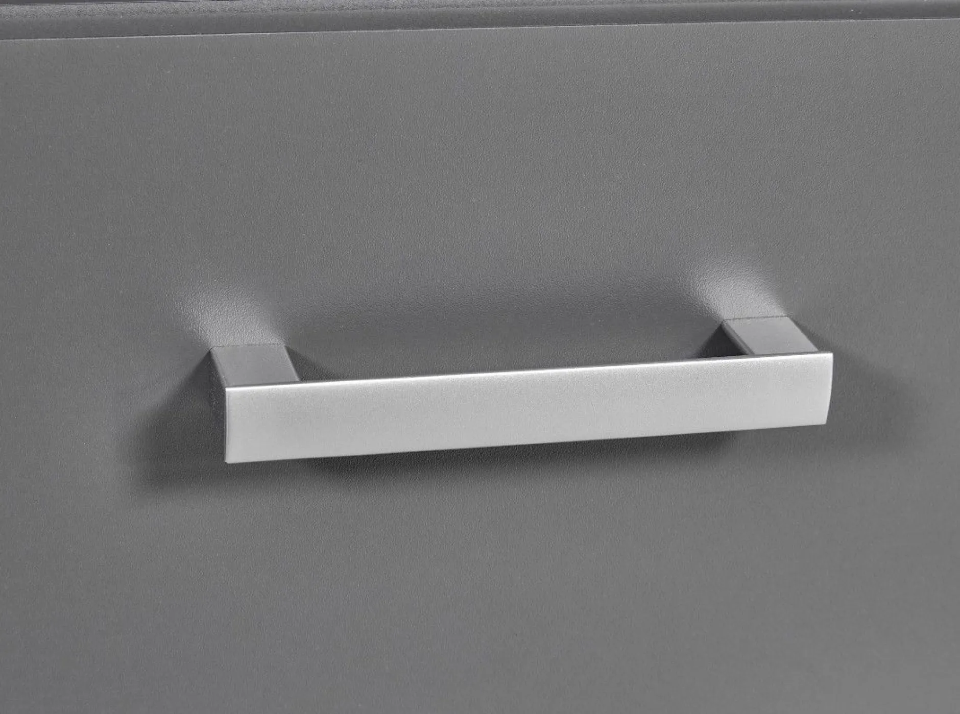 Bücherregal Eden 81cm 4 Schubladen - graphitgrau