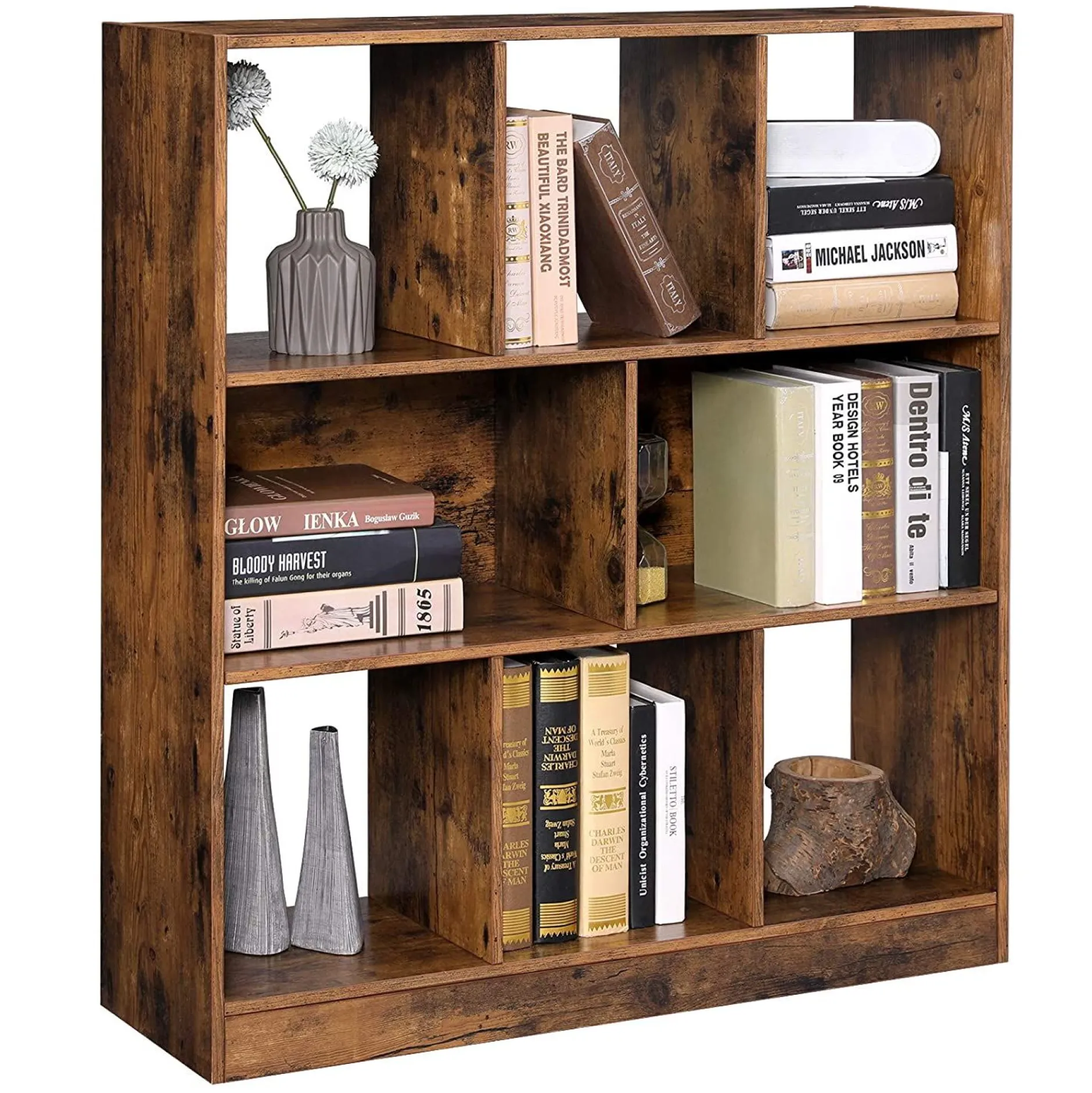 Bücherregal Free industrial - braun