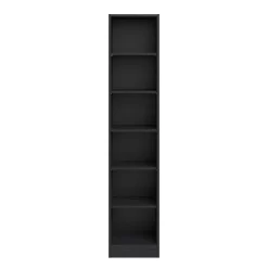 Bücherregal Hobby Länge 41 cm-5 Fachböden-schwarz