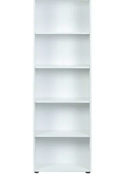 Bücherregal Parini 5 Fächer - weiß