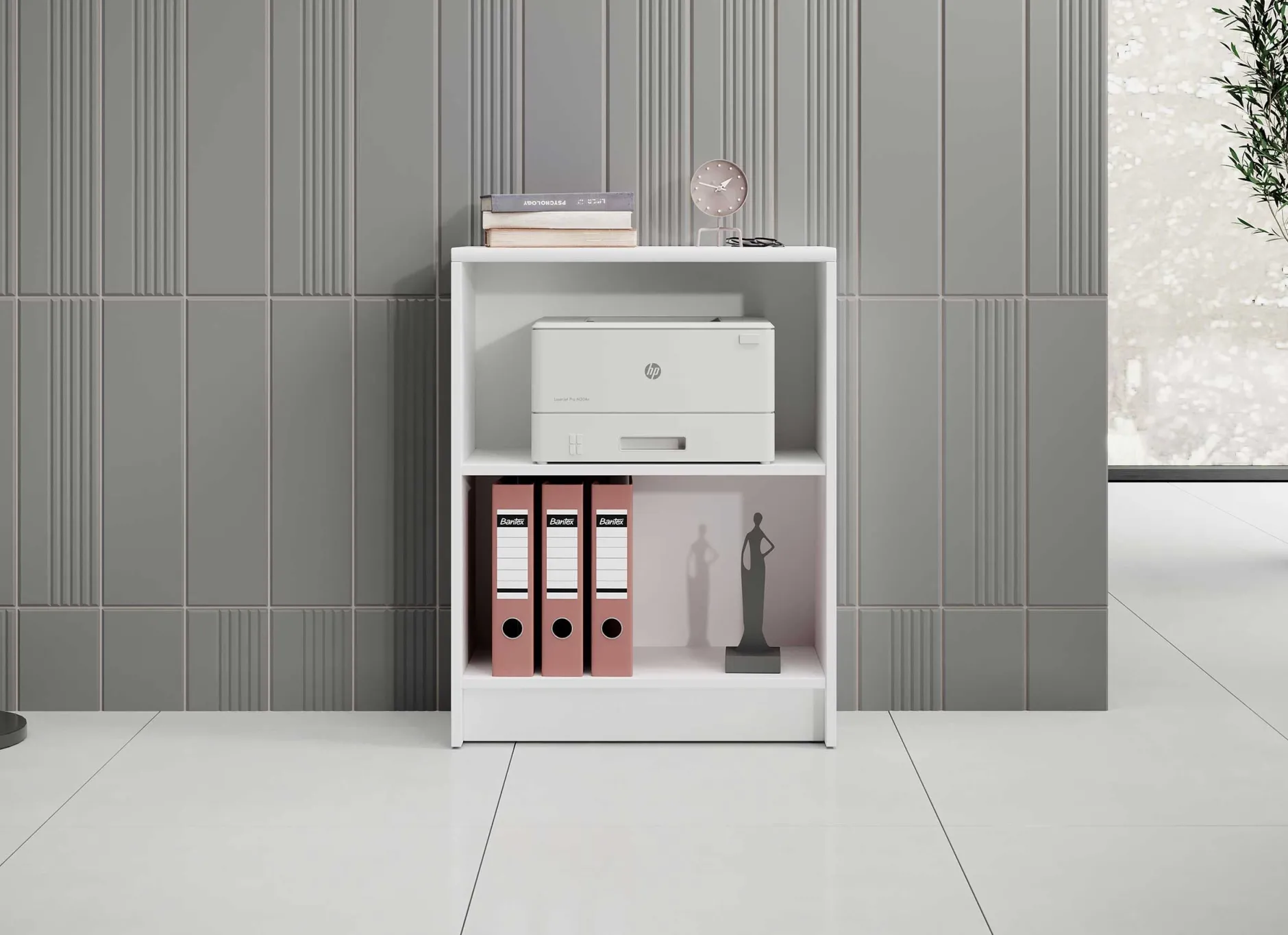 Bücherregal Viviane 60x78cm - weiß